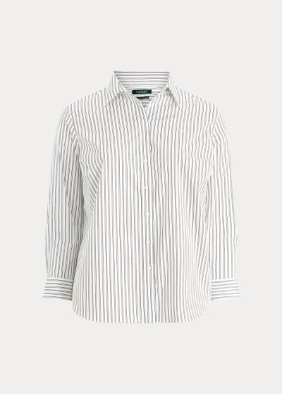 Ralph Lauren Easy Care Striped Skjorter Dame Danmark (DZHMP1926)